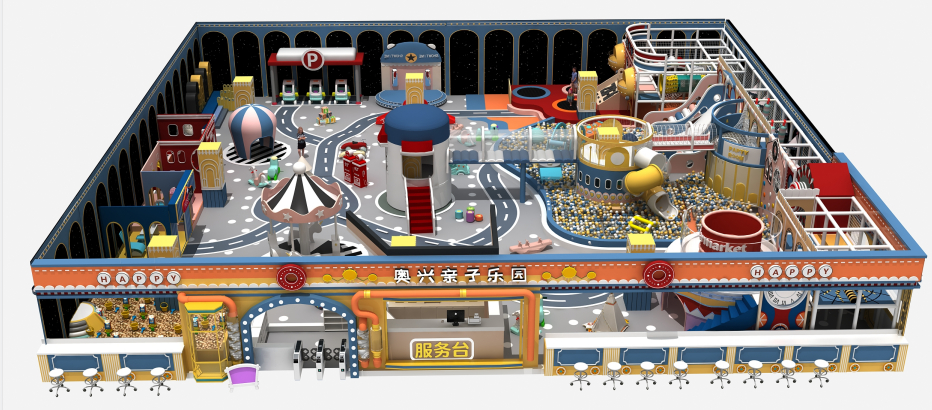 what is the component of indoor playground?