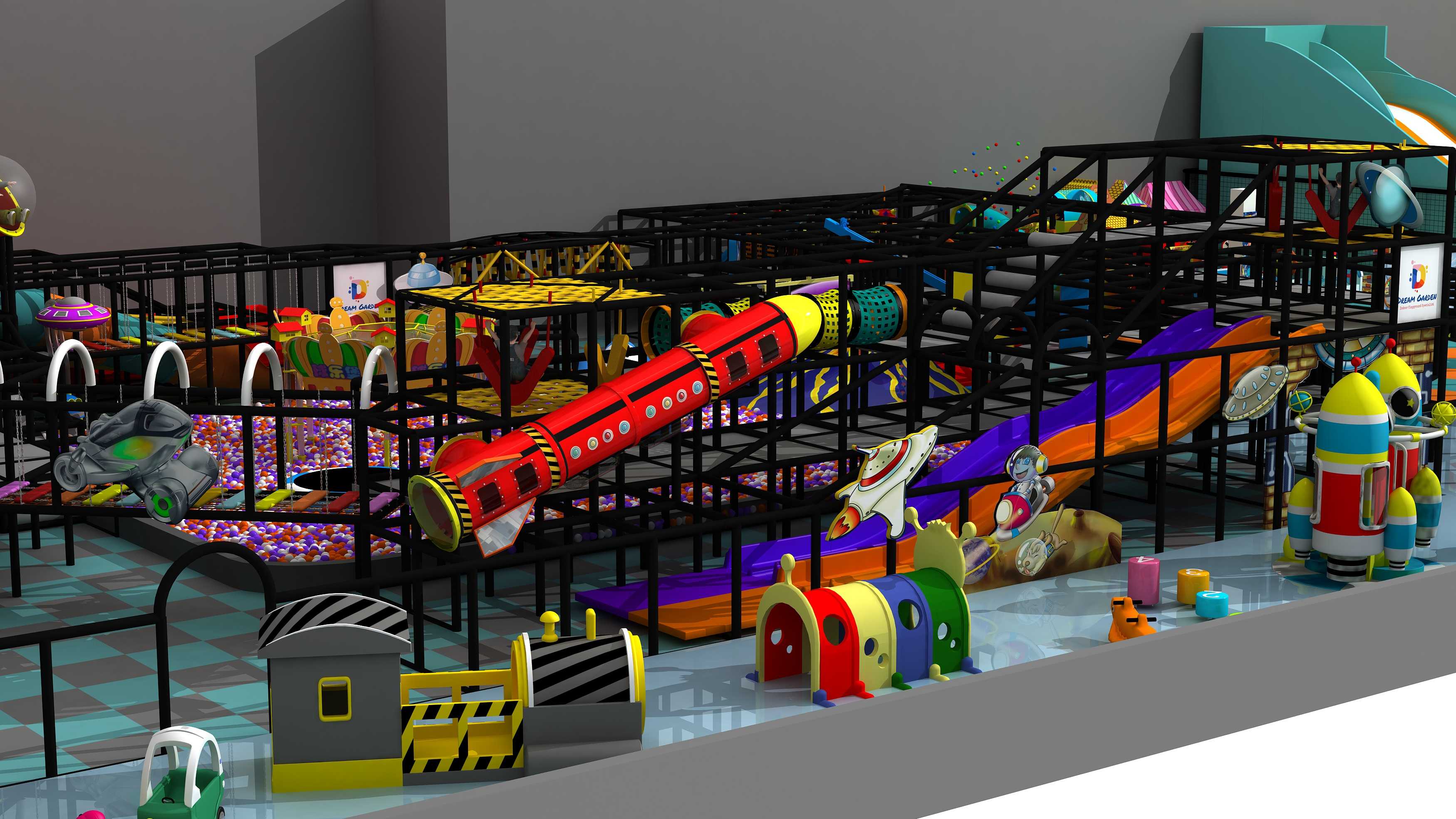 How does the fec family entertainment center choose equipment?