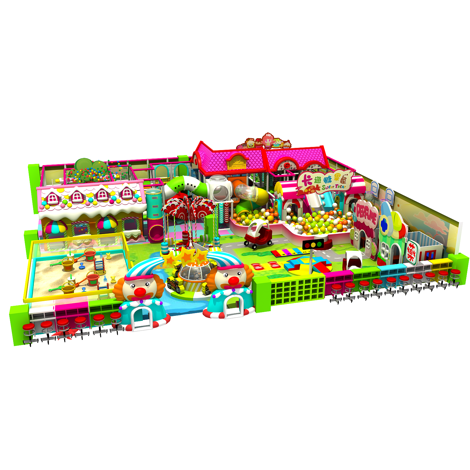 soft indoor playground equipment