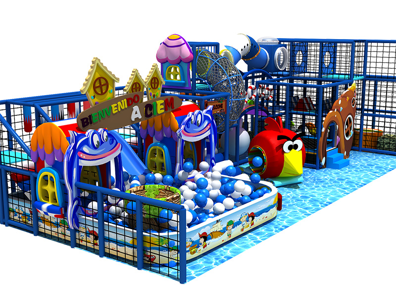 Marine theme indoor children's play equipment