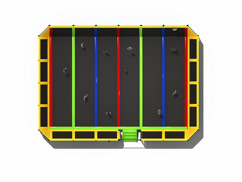 dream garden professional trampoline dodgeball