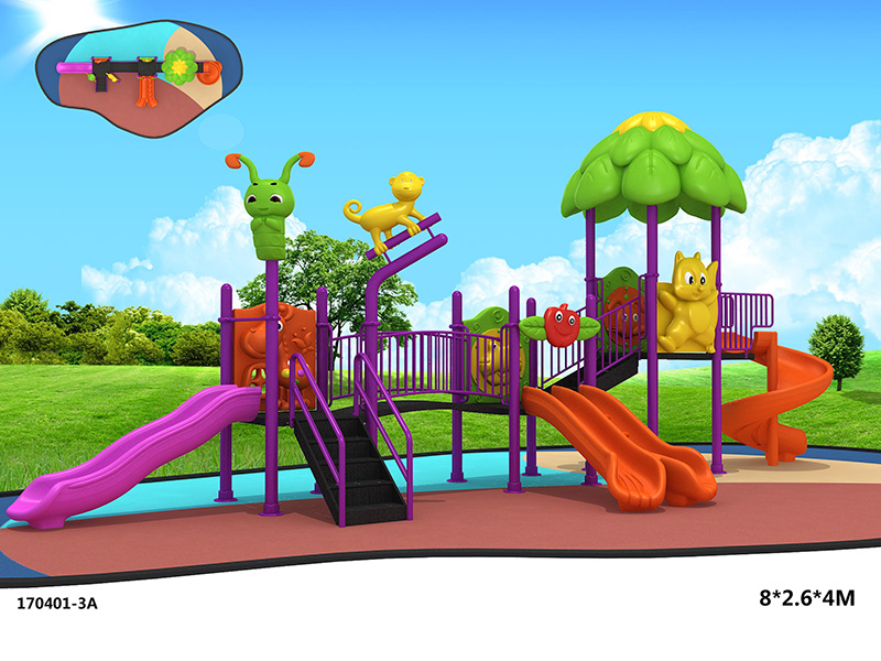 Castle theme Children outdoor play equipment suitable for kindergarten