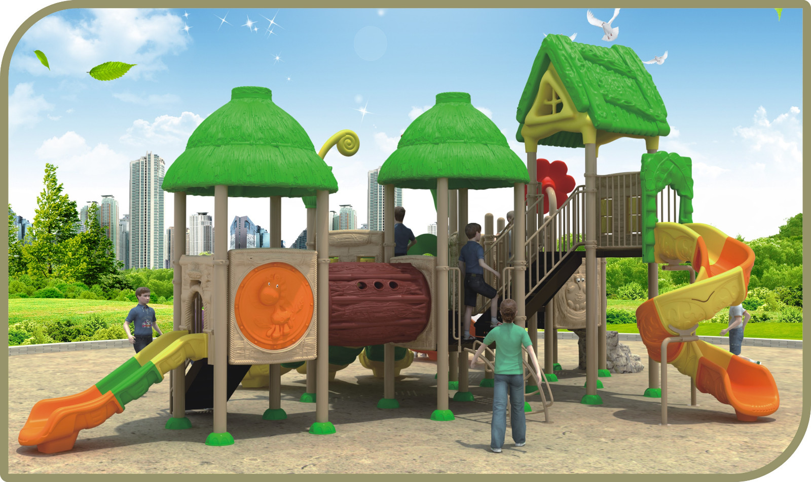 dream garden early childhood playground equipment trader