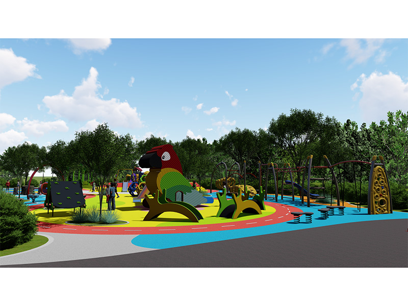 themed outdoor play park equipment