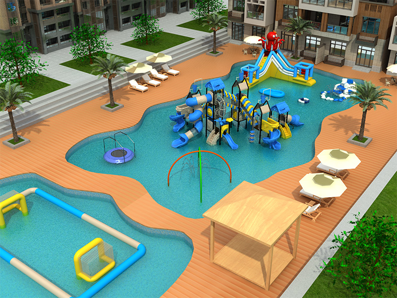 Dream garden outdoor water recreation equipment for park