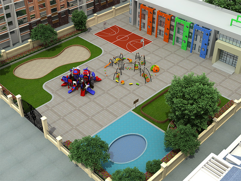 dream garden new custom early childhood playground equipment manufacturer