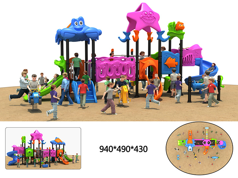small outdoor playground for toddler