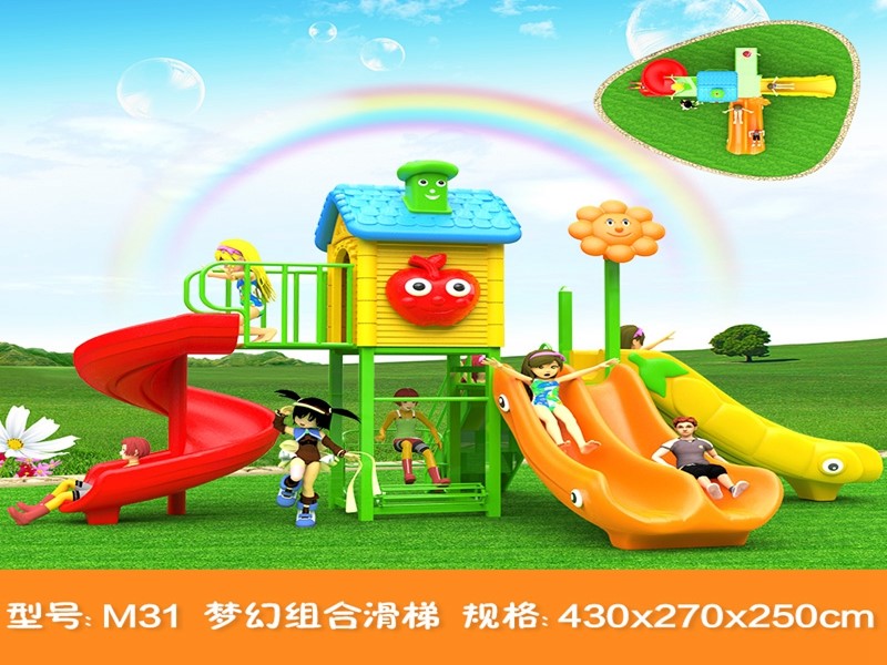 dream garden playground installation