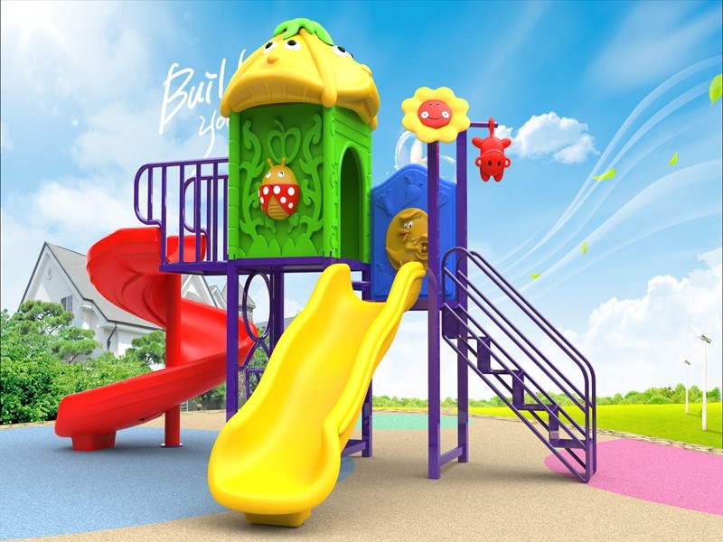 Customized kids outdoor playground equipment price