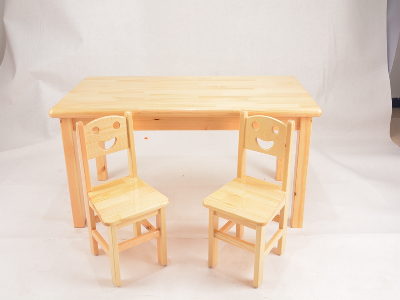 melissa and doug wooden table and chair set