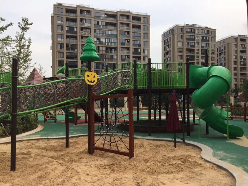 outdoor tunnel amusement playground park for kids