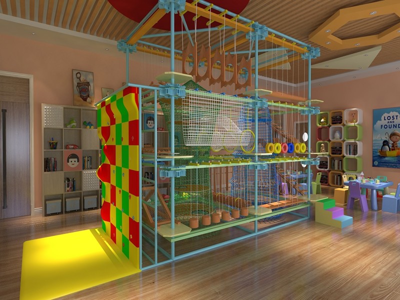 dream garden climber game for indoor playground