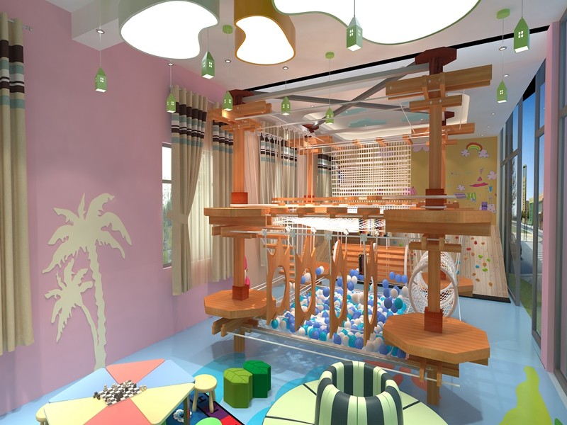 dream garden inflatbale climbing wall and sl