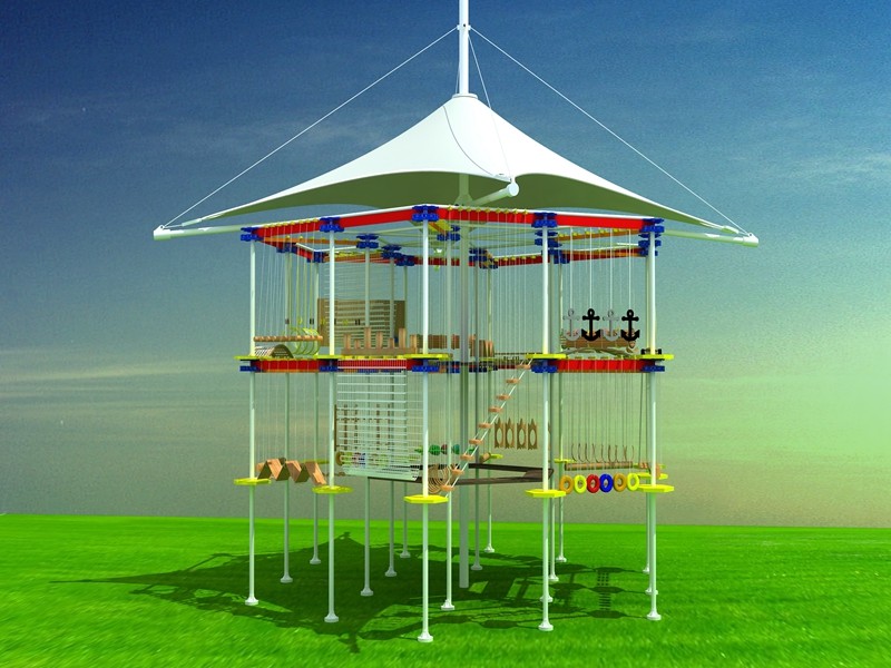 Outdoor Aerial Adventure Park for sale
