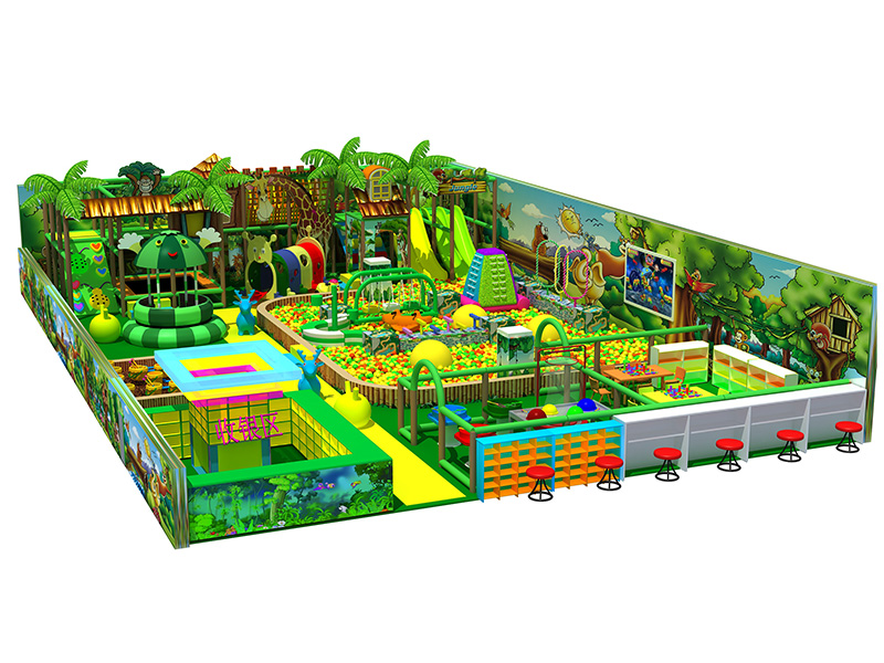 Jungle theme children indoor playground equipment for sale