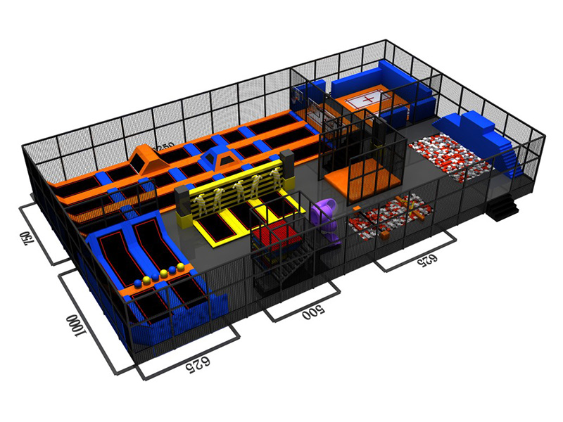 Sky Bounce Arena: Premium Trampoline Park Equipment for Sale