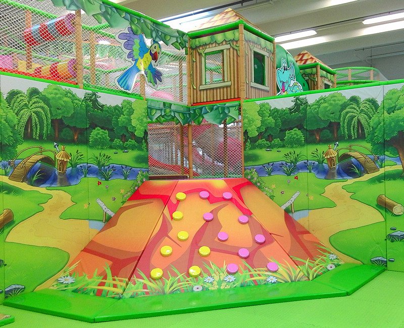 volcano-indoor playground equipment