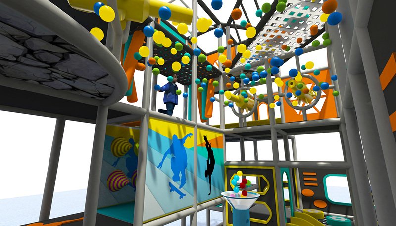 indoor playground equipment-design