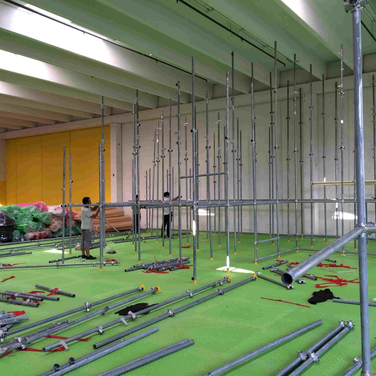 indoor playground equipment-installation