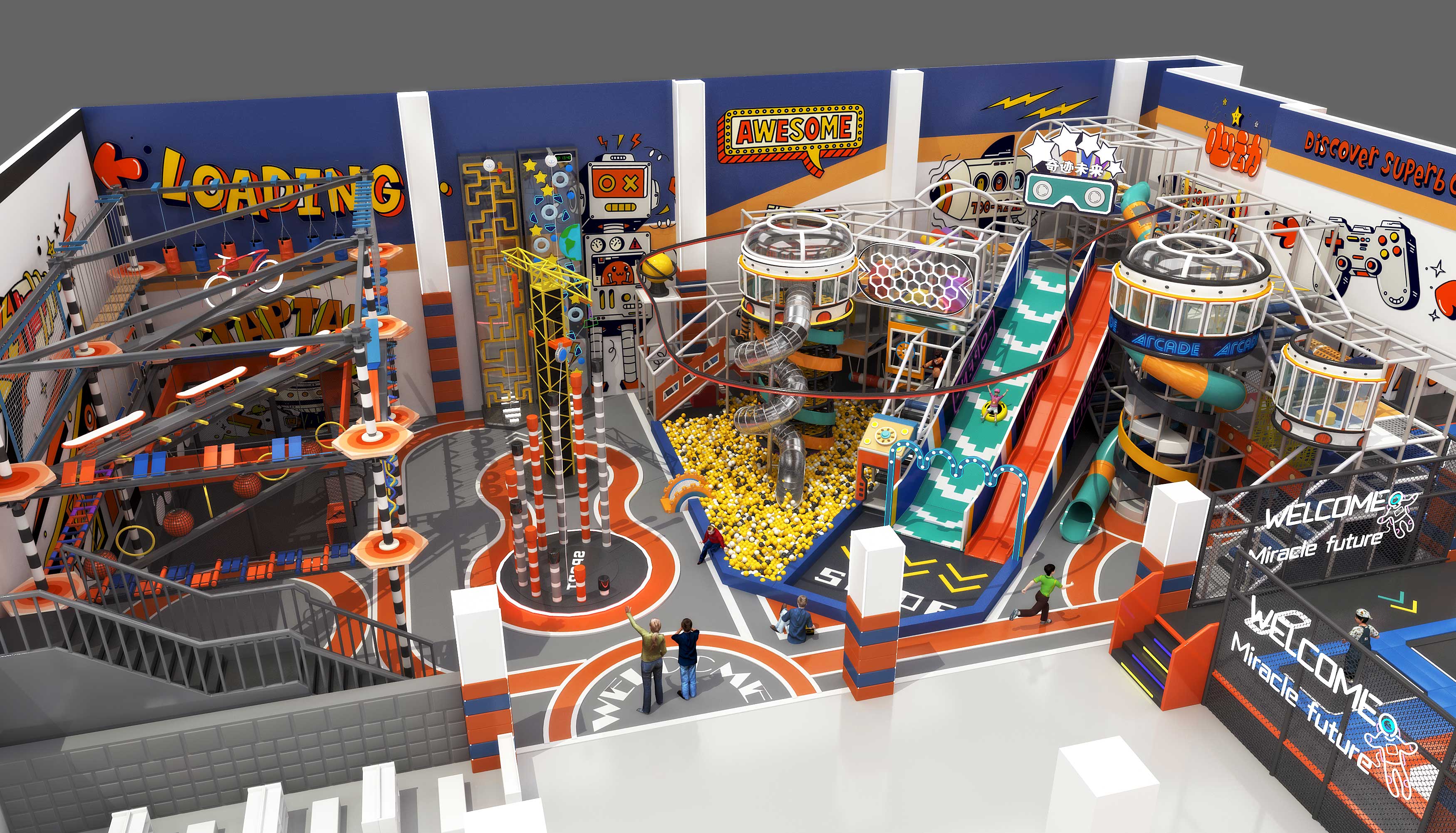 Family entertainment center