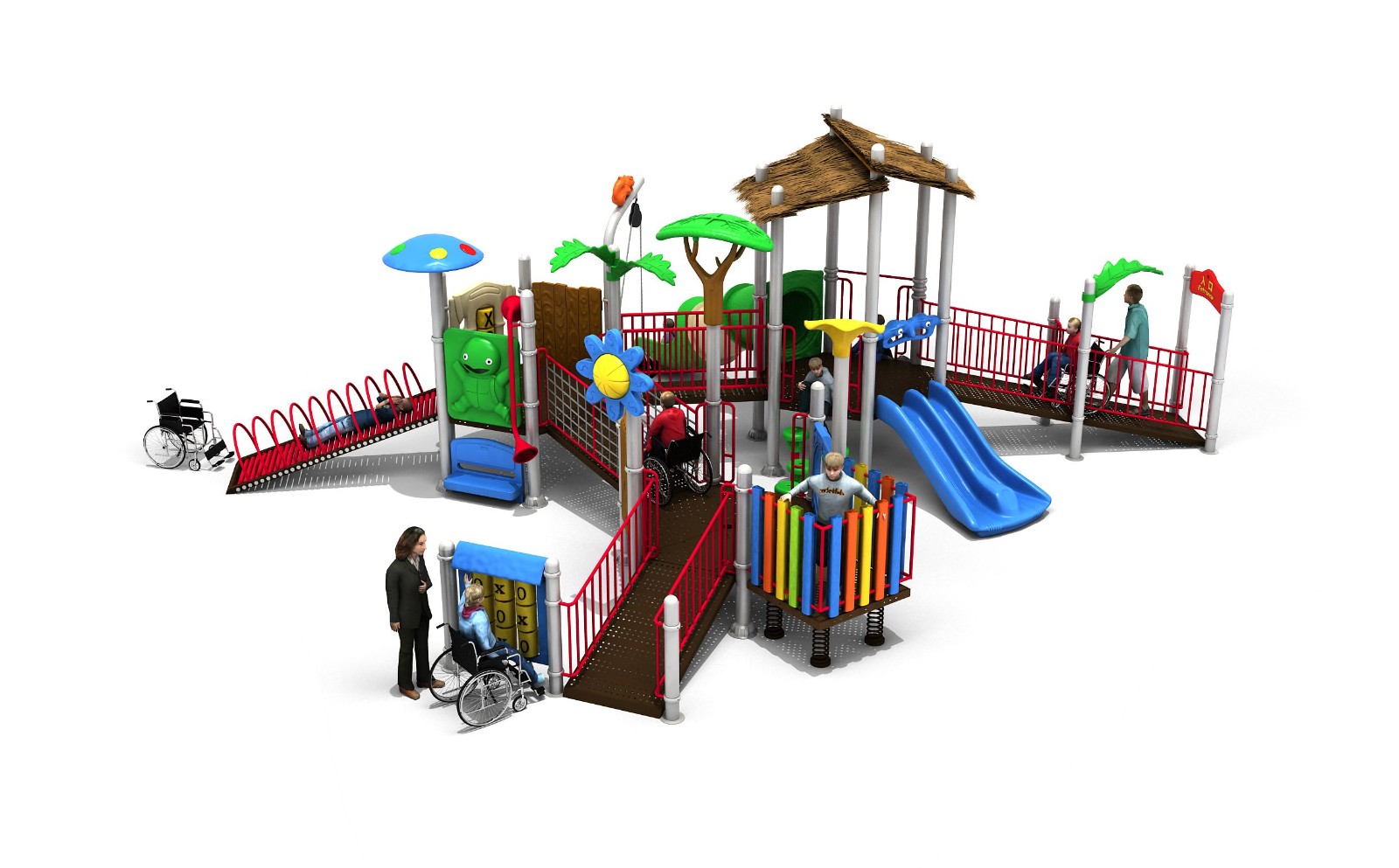 Accessible & Inclusive Commercial Playground Equipment