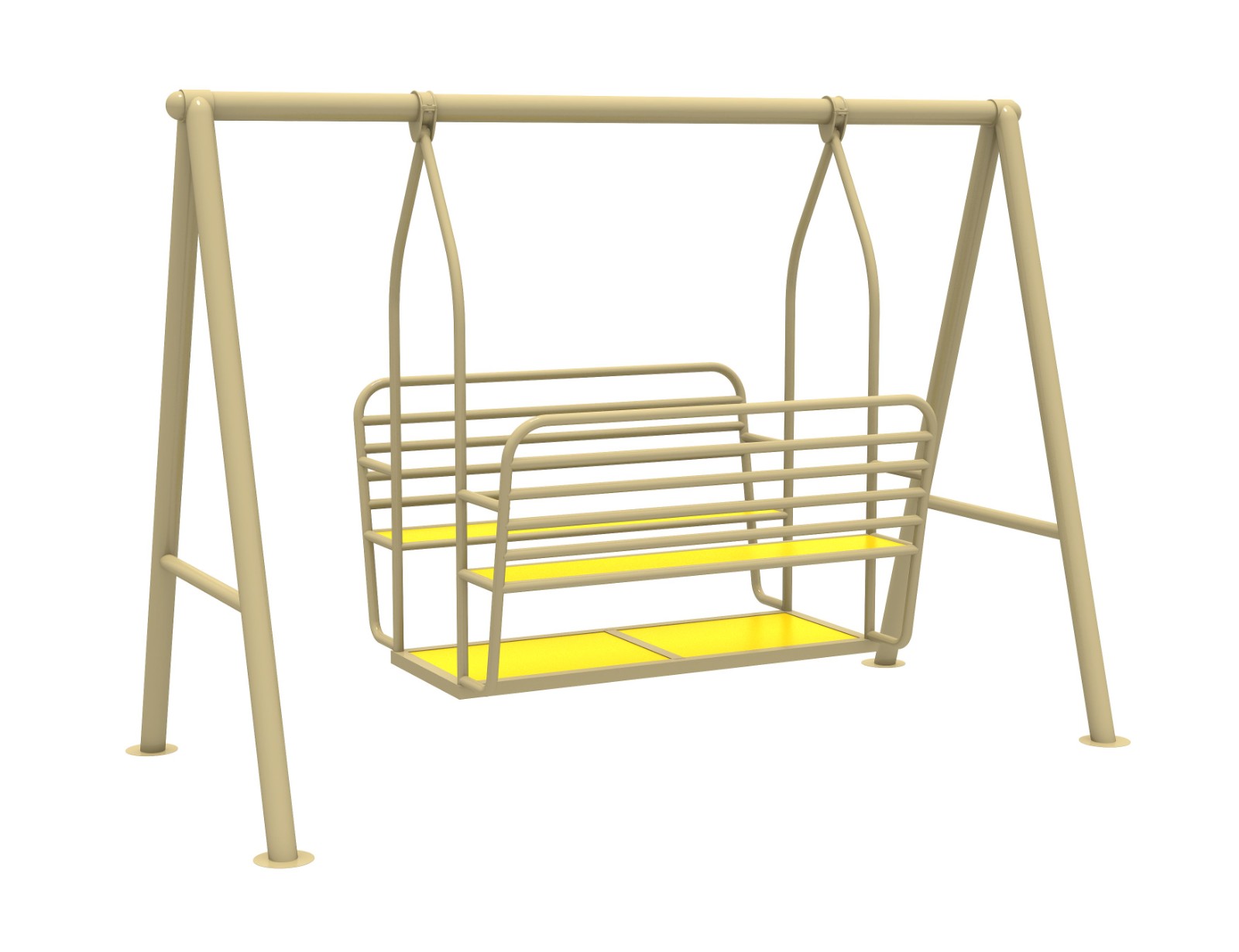 Outdoor play swing sets