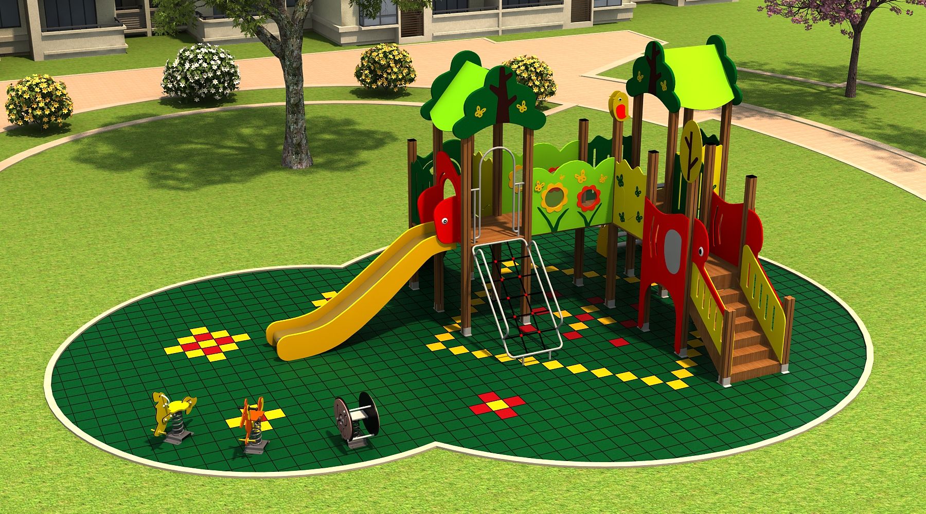 HDPE playground equipment for sale