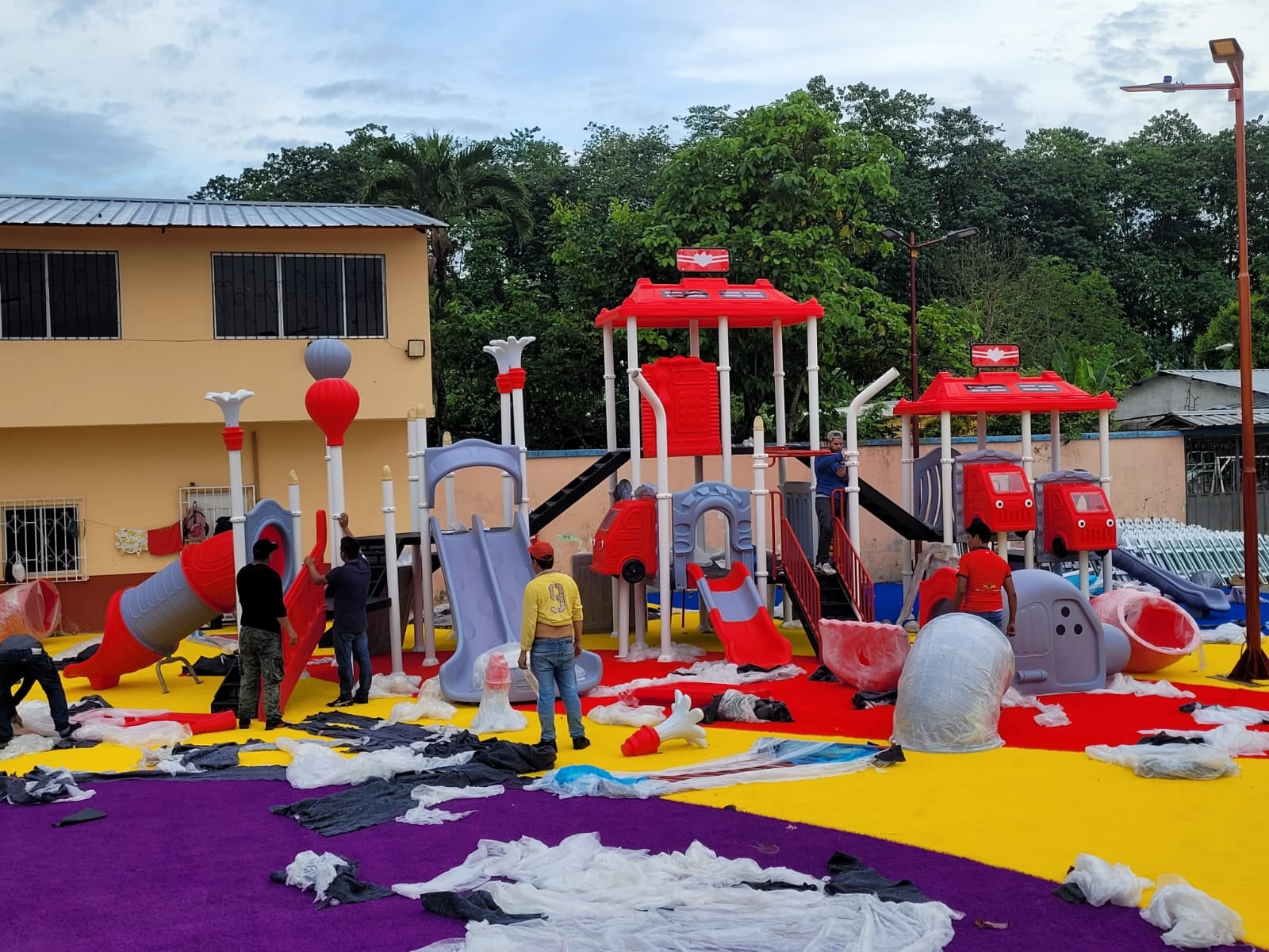 juego al aire libre para new central park ecuador