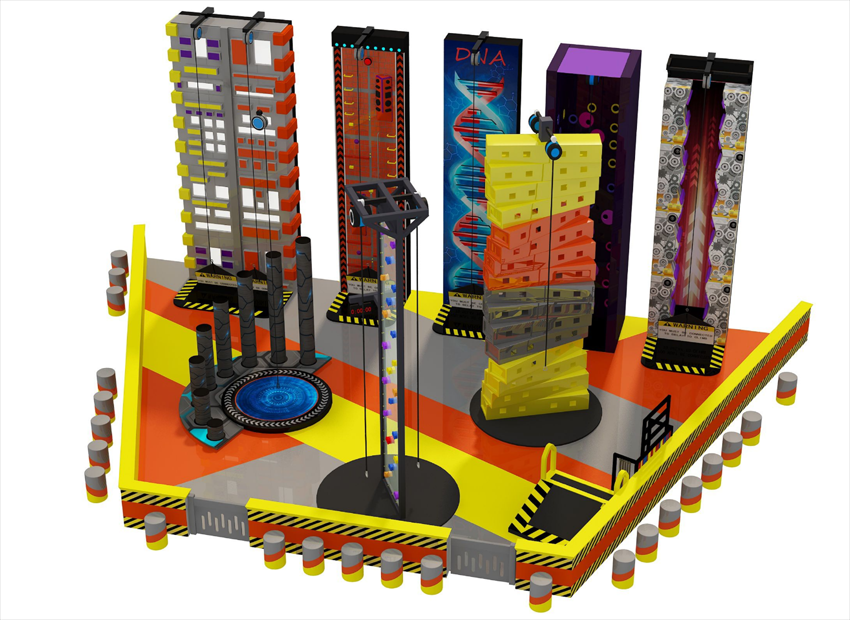 children indoor play Rock climbing for sale.png