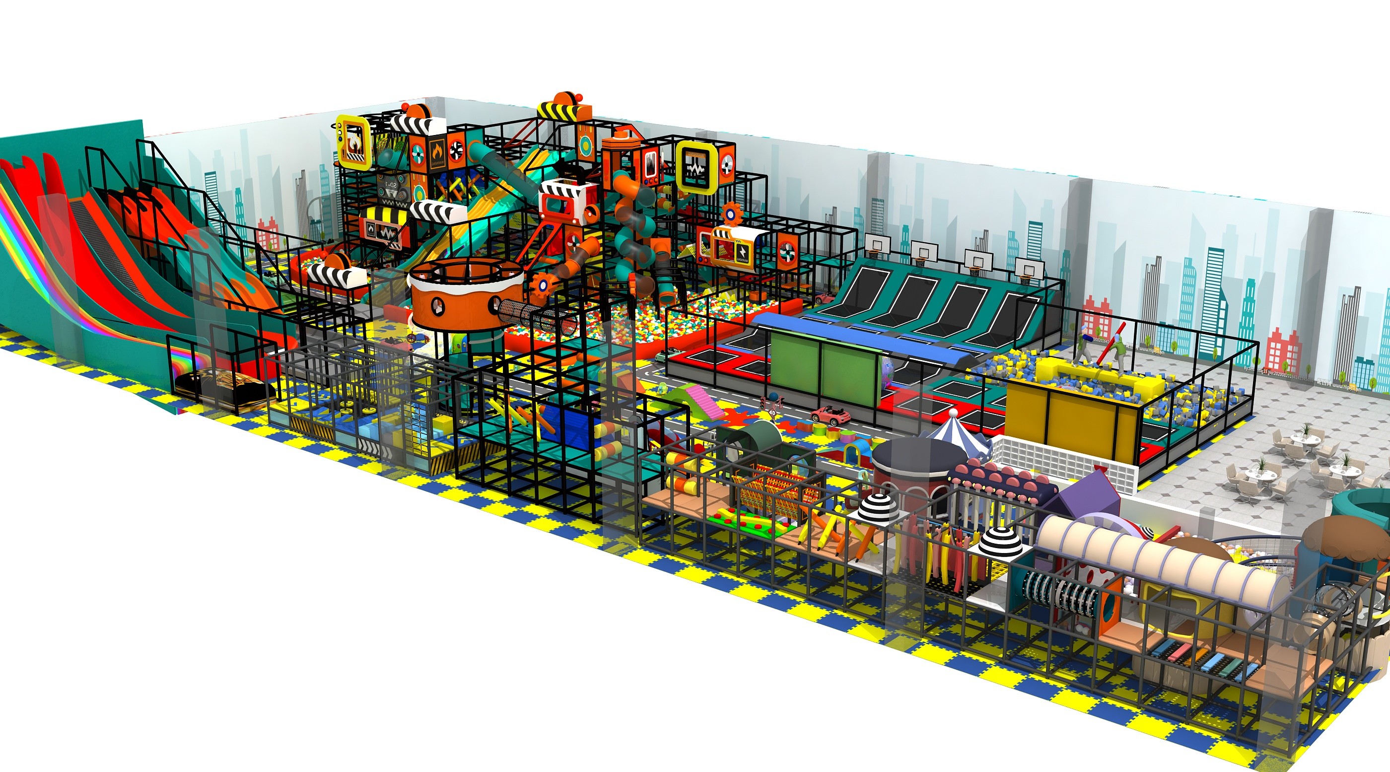 How to choose indoor children's playground amusement equipment to save money?