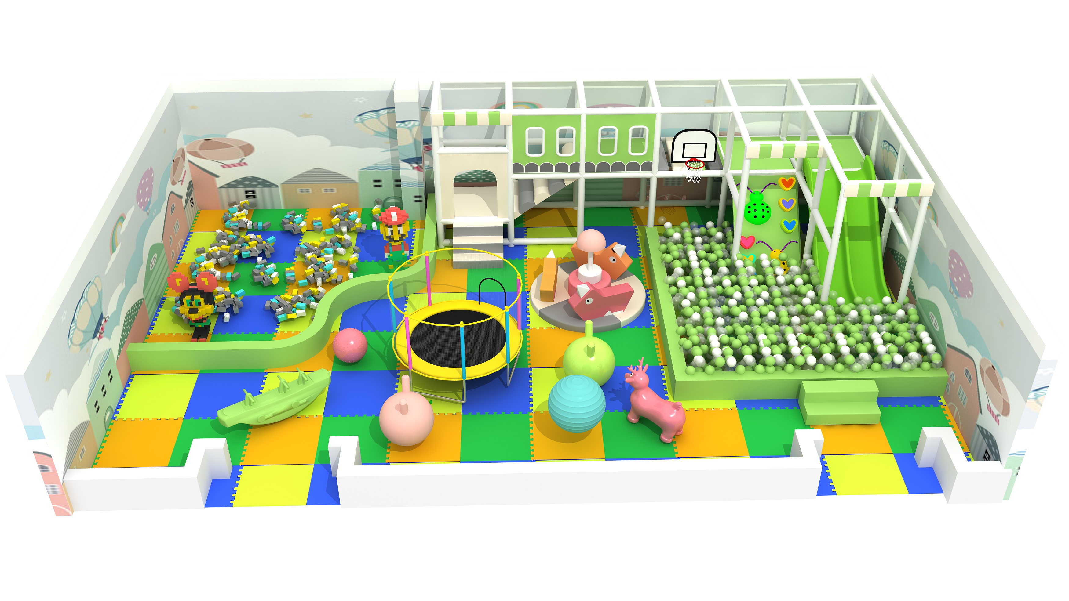 What do you think the industry of indoor playground business in 2023?
