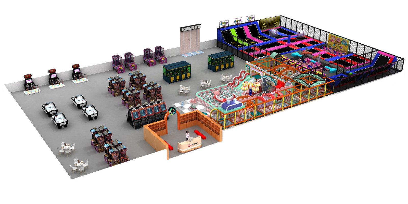 Indoor Trampoline Park & Family Entertainment Center Project in Nepal