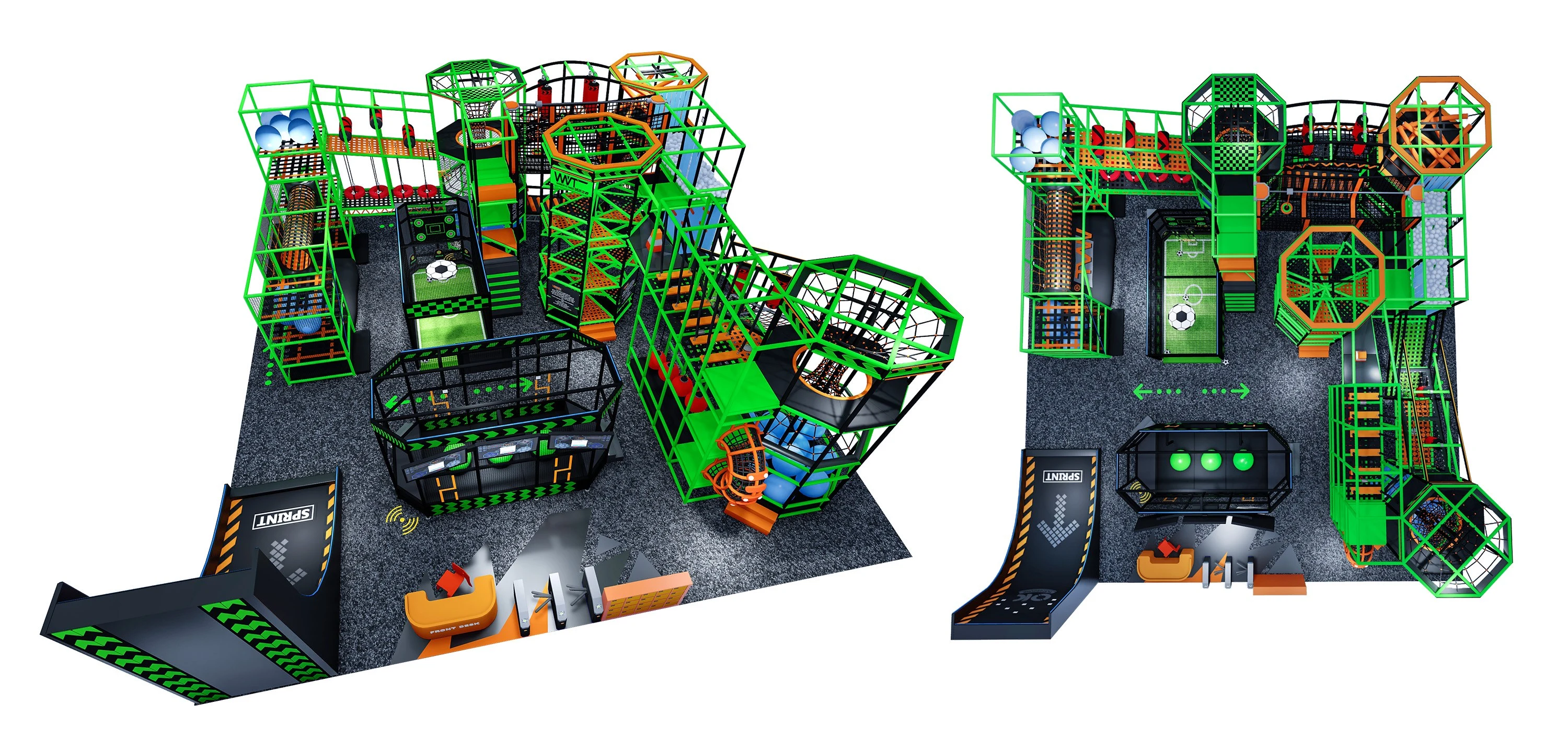 Laser Game Indoor Playground Equipment: A New Generation of Indoor Adventure Arena