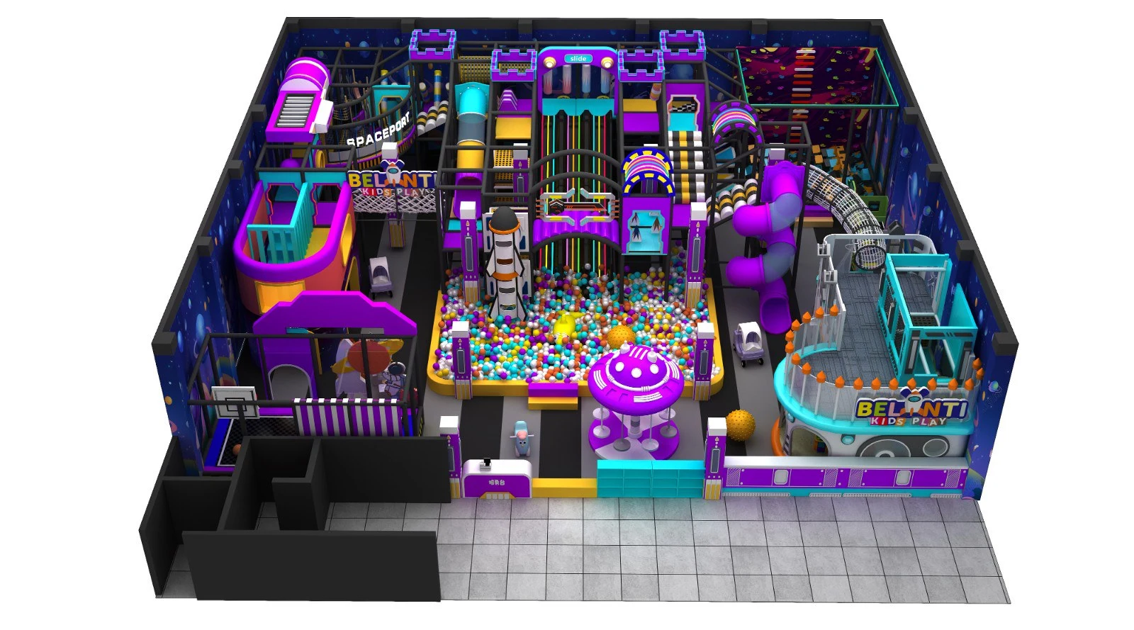 Ensuring Top Safety and Quality with TÜV Certification for your indoor playground equipment