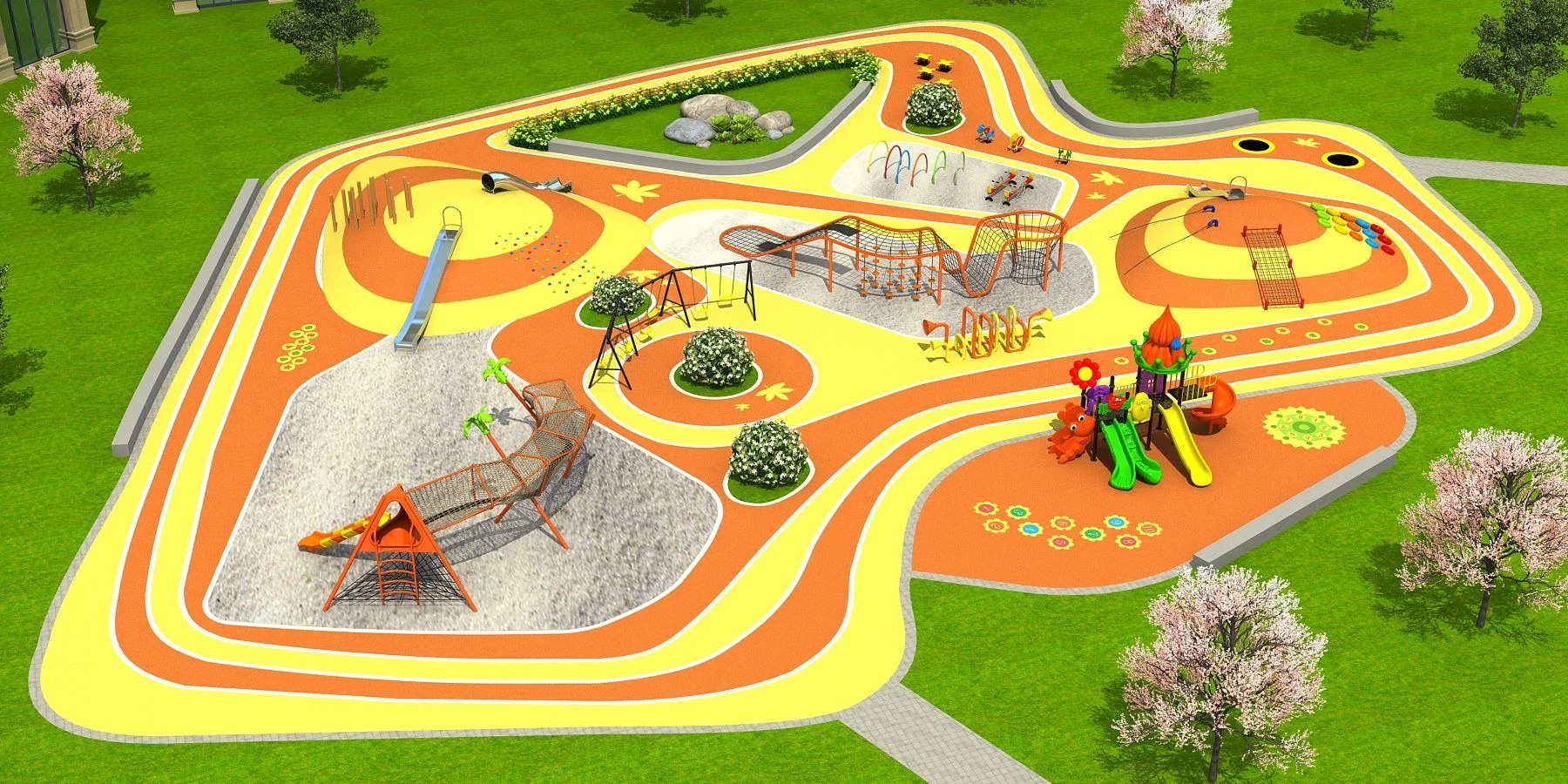 outdoor play park design