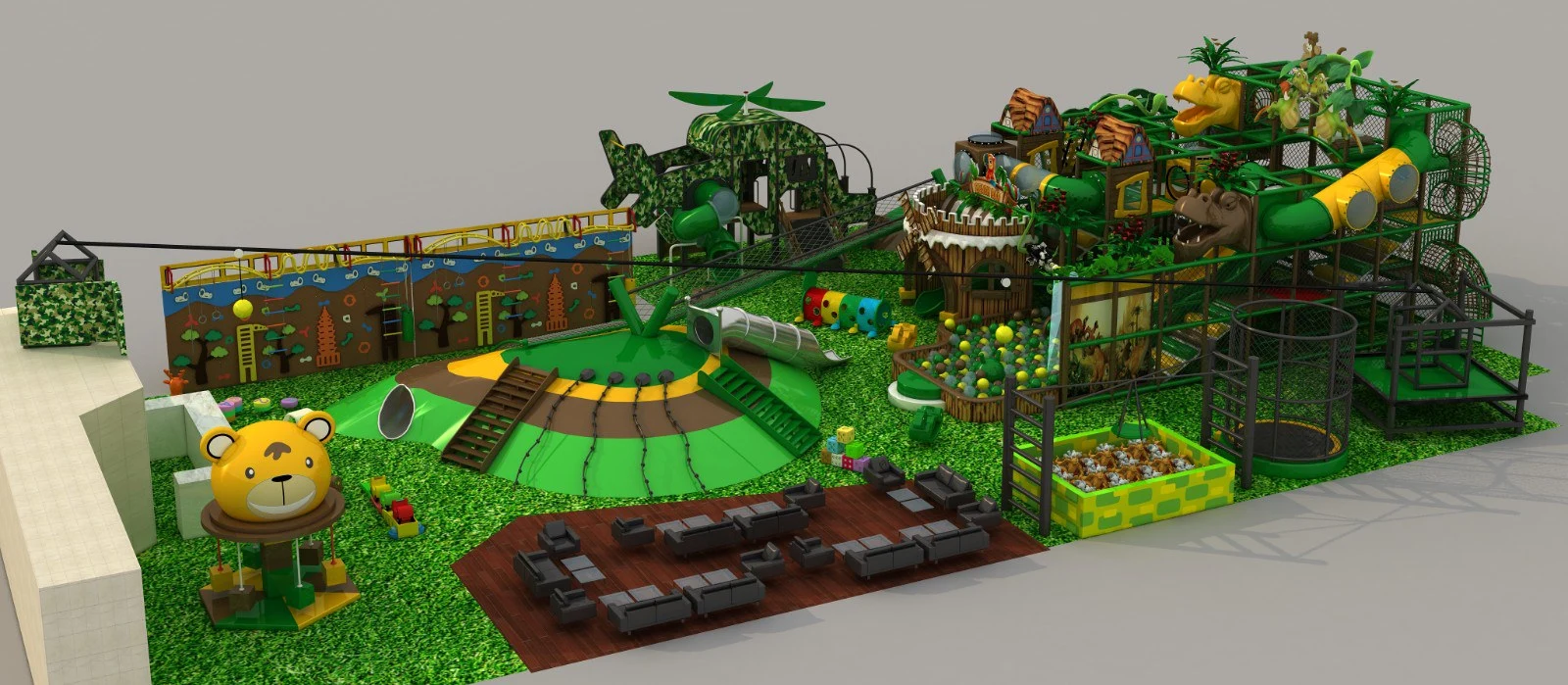 Indoor Playground for Endless Adventures-Dream garden