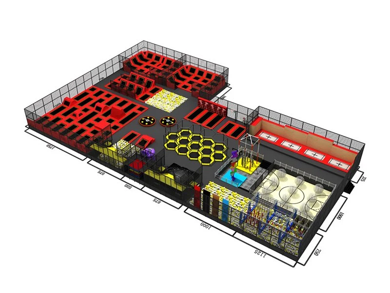 Trampolines in this configuration