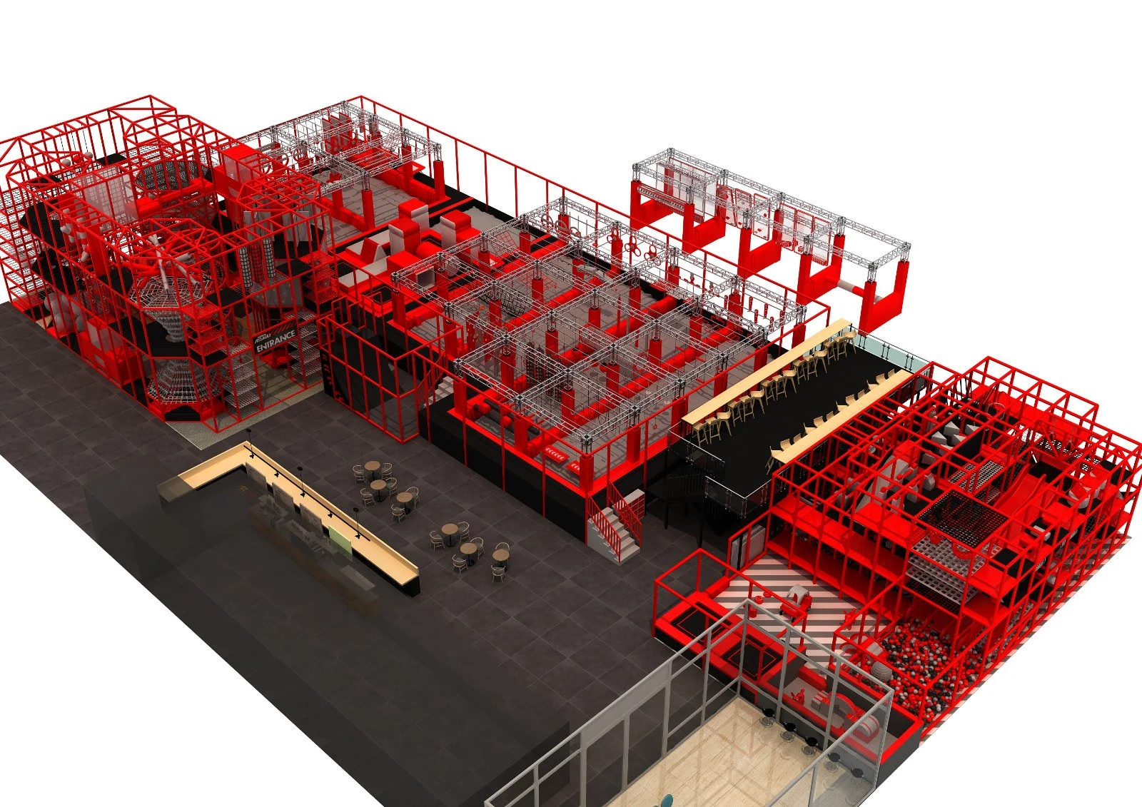 Transforming Spaces, Creating Memories: Your Premier Indoor Playground Contractor - Dream Garden