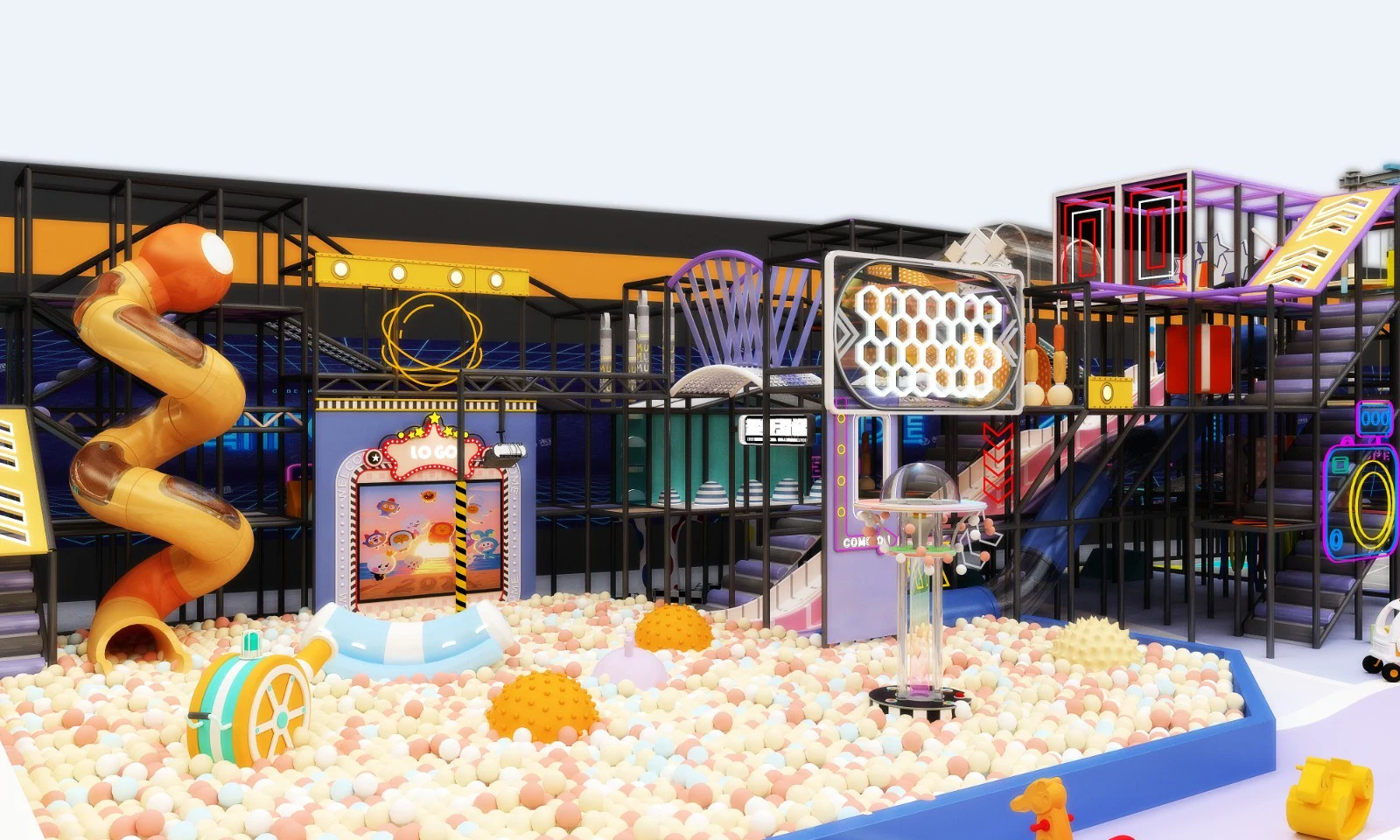 Imagining the Future of Indoor Children's Playgrounds: From AR Interactions to Eco-Friendly Designs