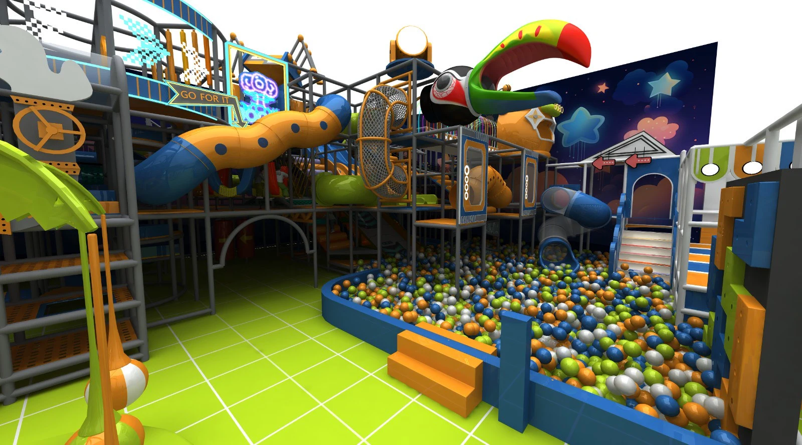 Designing Joyful Spaces: The Art of Crafting Innovative Indoor Playgrounds