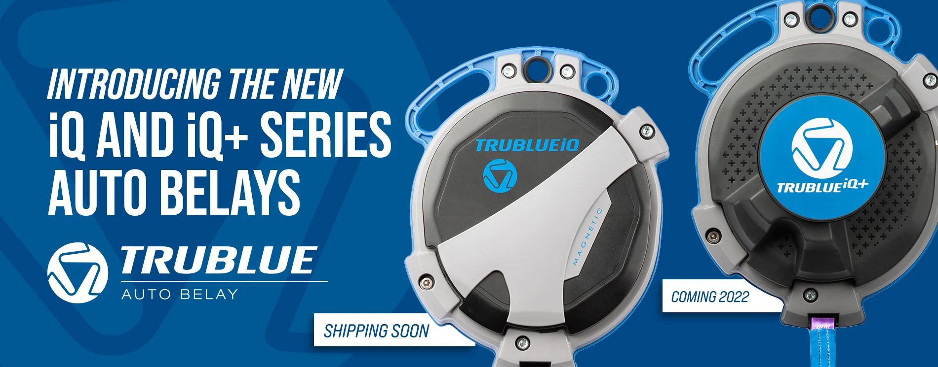 trublue auto belay for trampoline park and climbing wall game