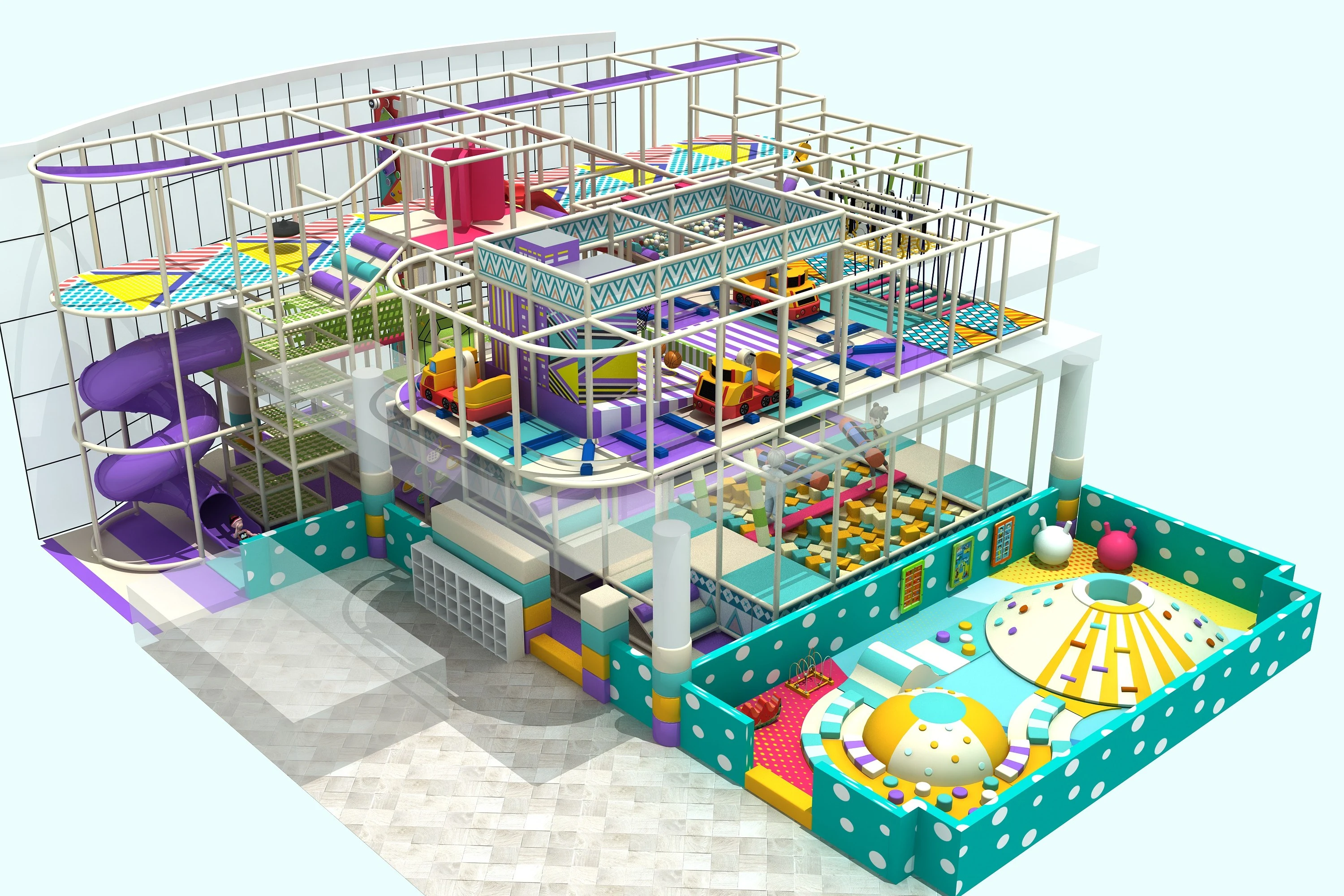 Indoor Playground & Trampoline Park - Unleash Fun & Adventure for Kids
