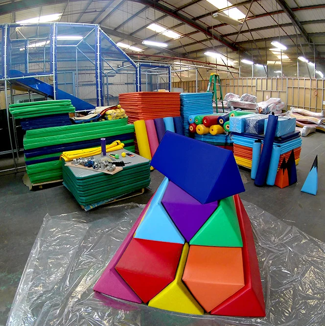 What makes an indoor playground?