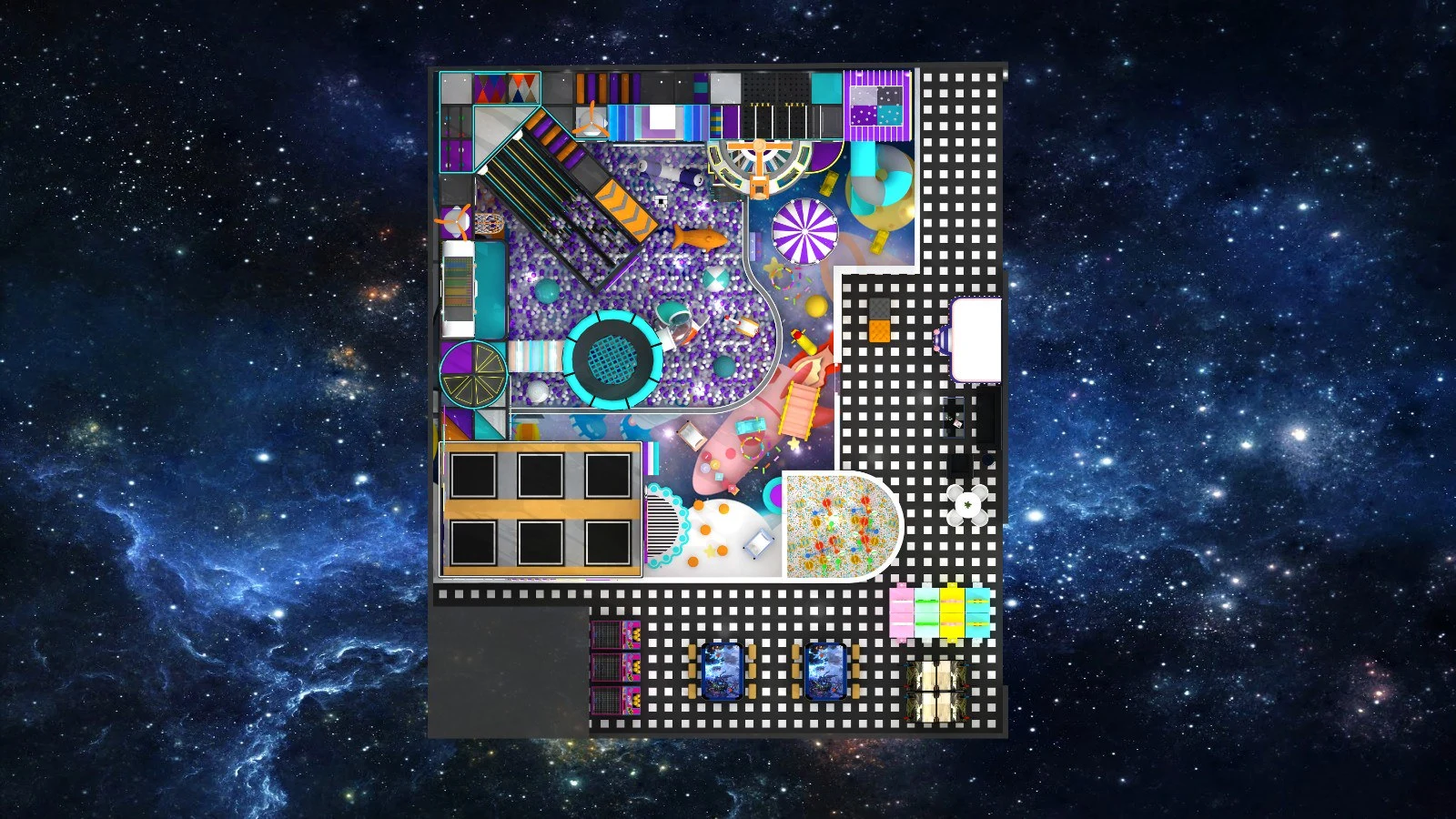 Starry Night Series An Interstellar Journey in Our State-of-the-Art Indoor Playground