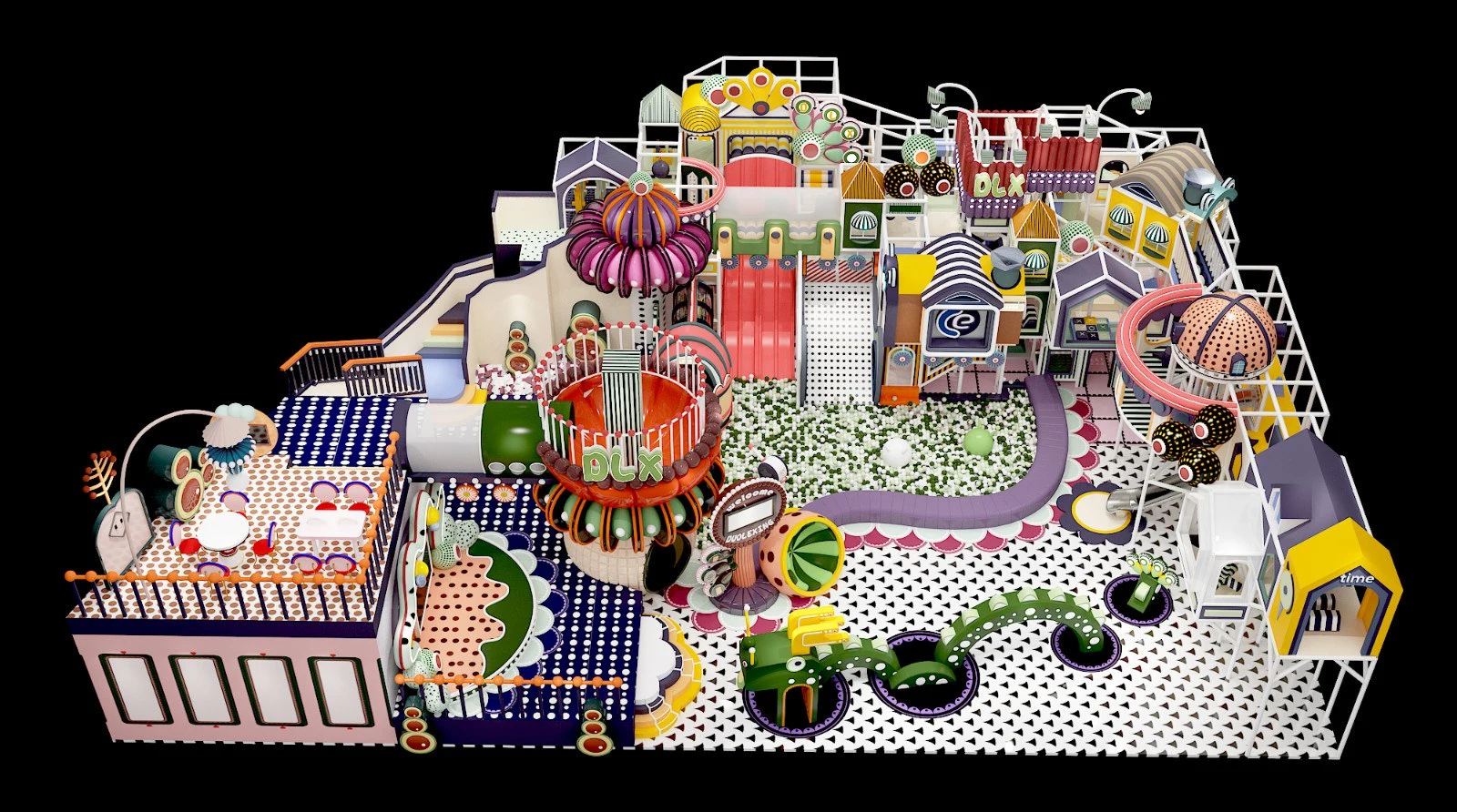 PlayScape Masterpiece: Custom-Designed Indoor Playgrounds by Dream Garden