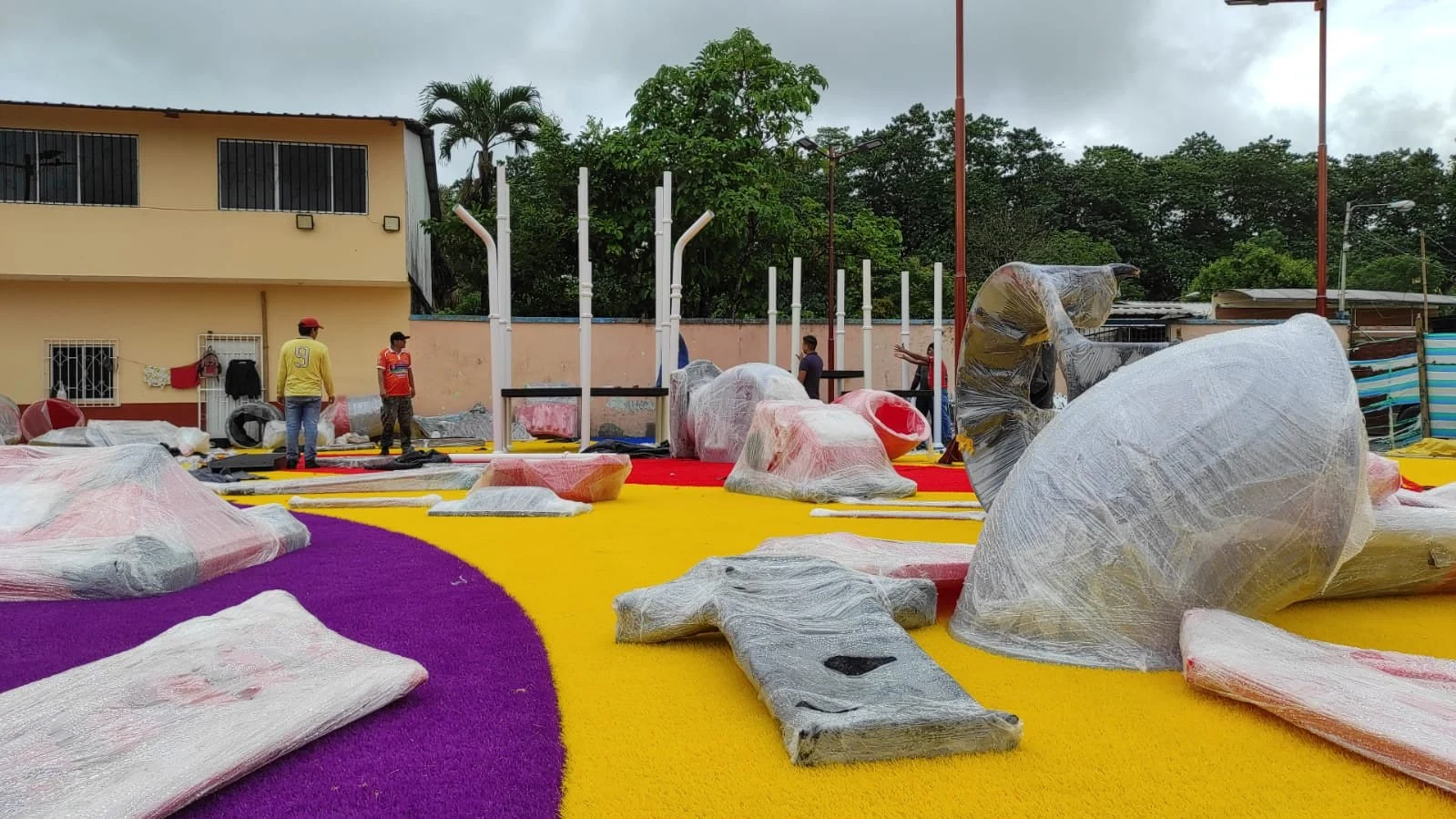 juego al aire libre para new central park ecuador