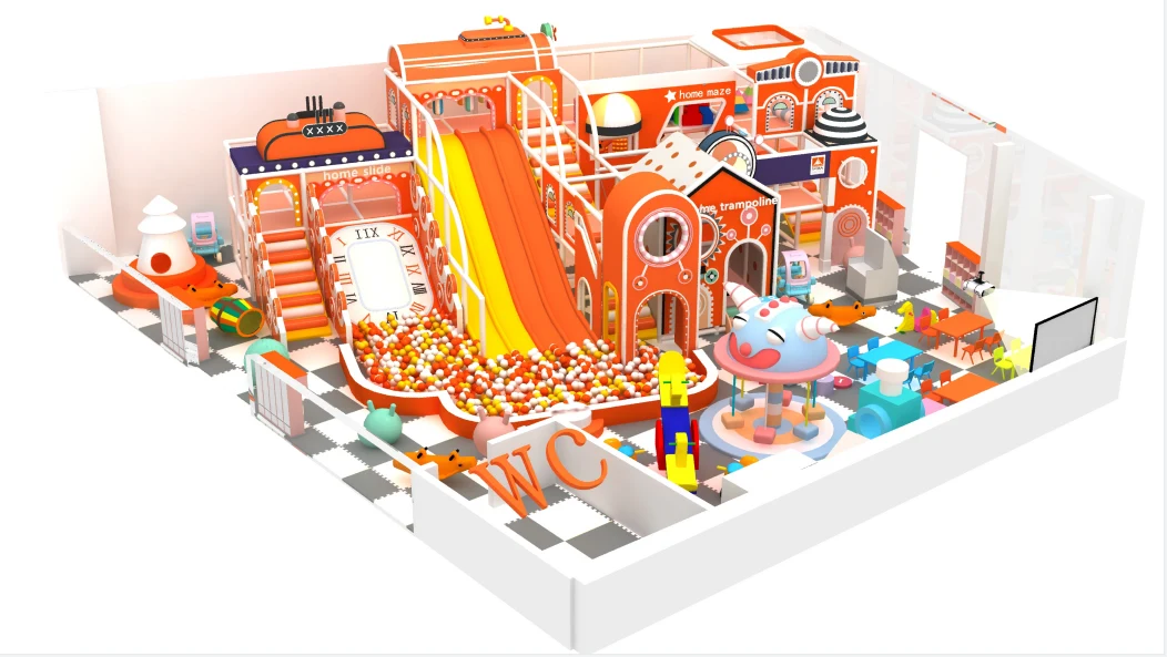 Commercial indoor playground equipment for Saudi shopping mall