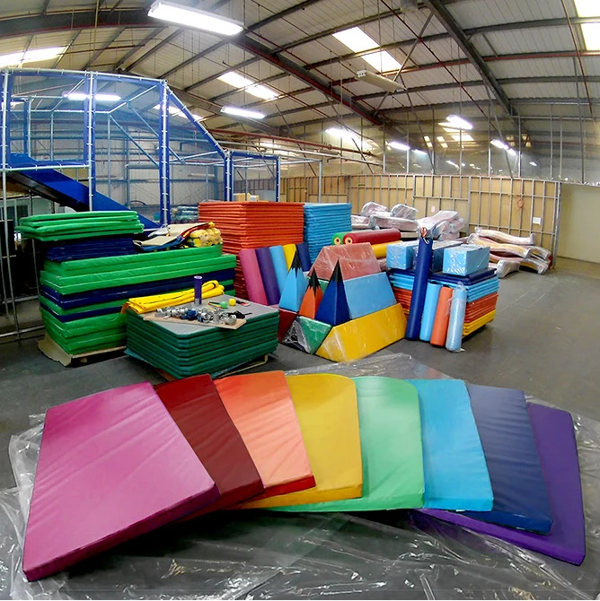 What makes an indoor playground?