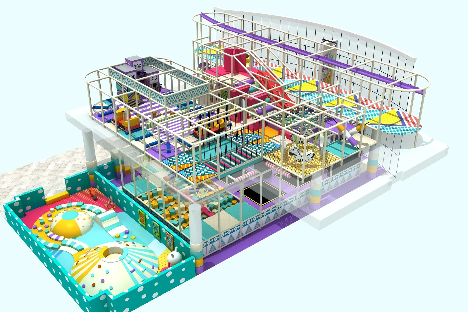Indoor Playground & Trampoline Park - Unleash Fun & Adventure for Kids