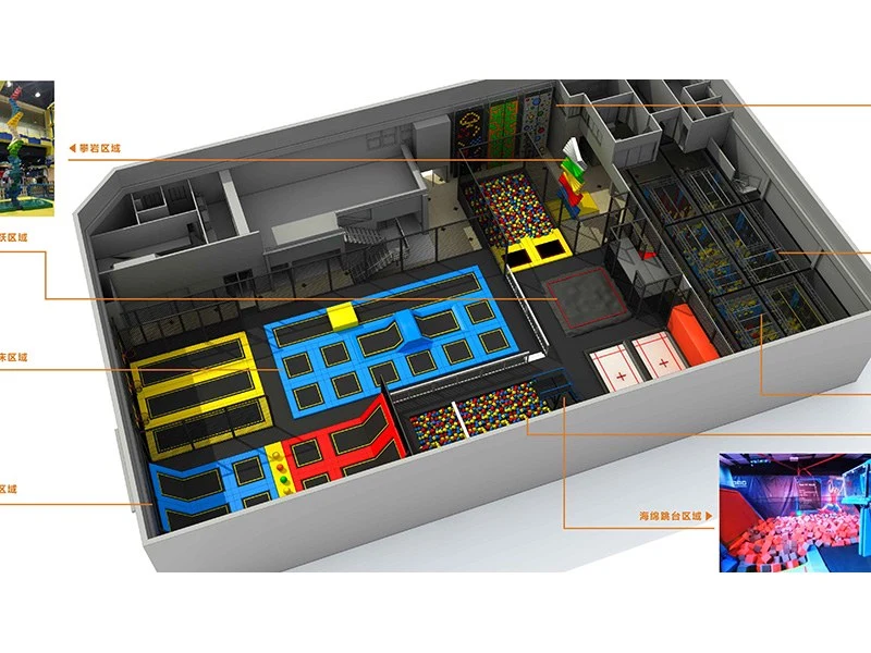 Trampolines in this configuration